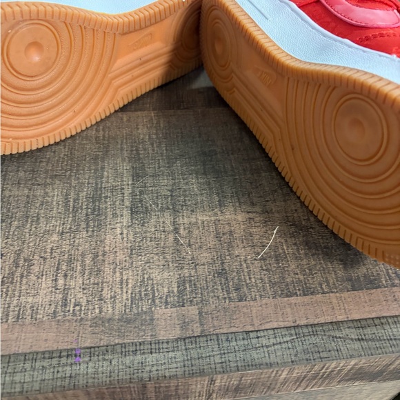 Nike Red Athletic Shoes